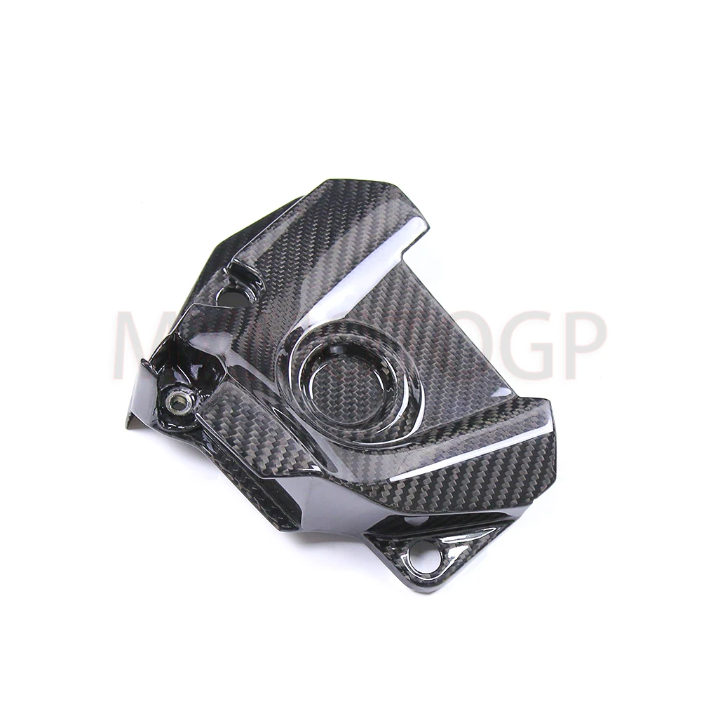 For Yamaha MT 09 FZ 09 MT09 FZ09 Motorcycle Modified 3K Carbon Fiber Sprocket Cover Clutch Cover 2013-