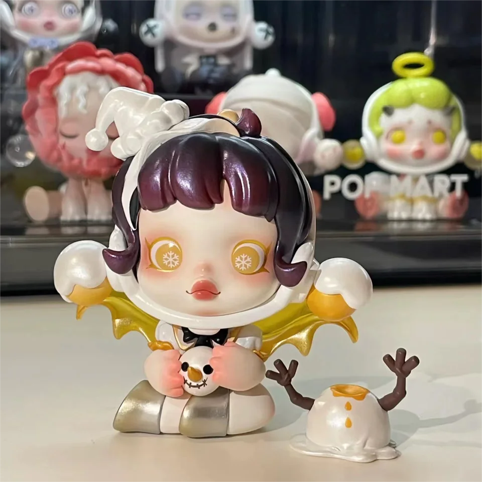 Original POP MART Skullpanda Glorious Christmas Figurine Angel