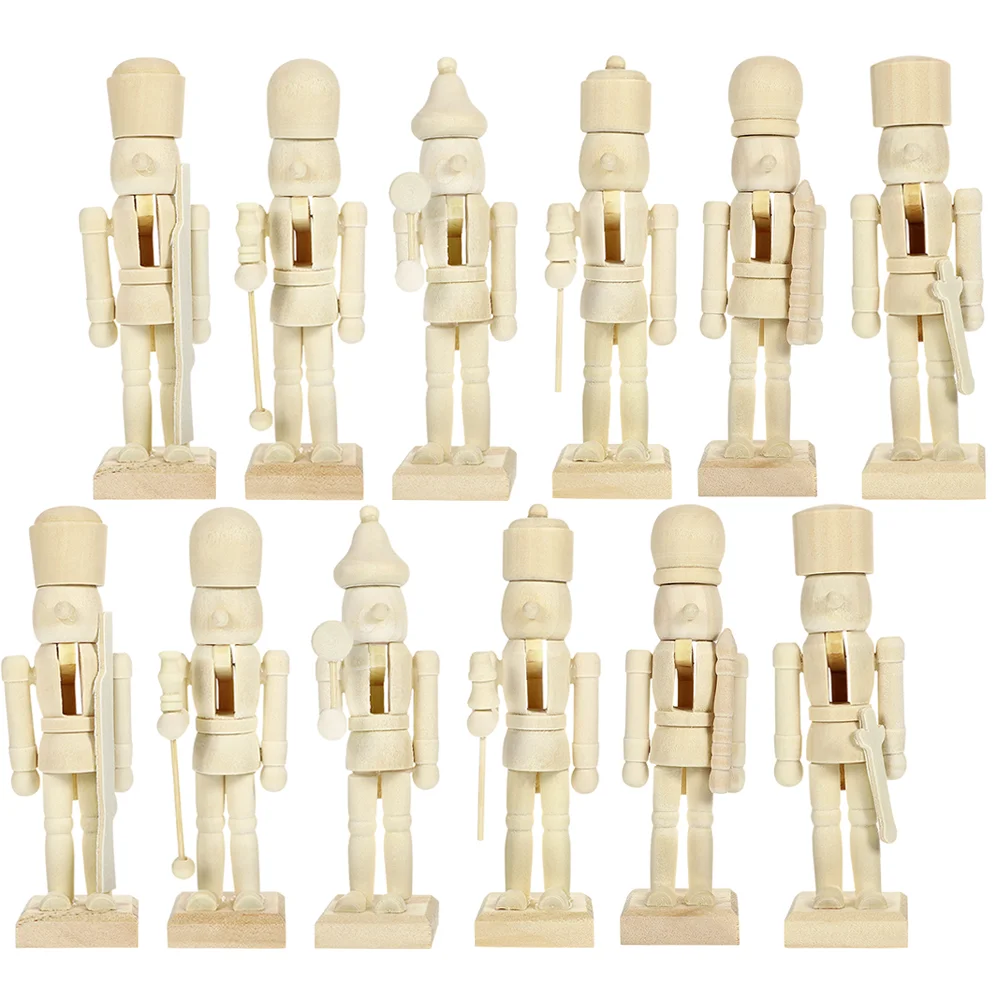 

Nutcracker Ornaments Home Nutcracker Decors Wood Nutcracker Decor Decorative Wooden Nutcracker Xmas Decor for Friends