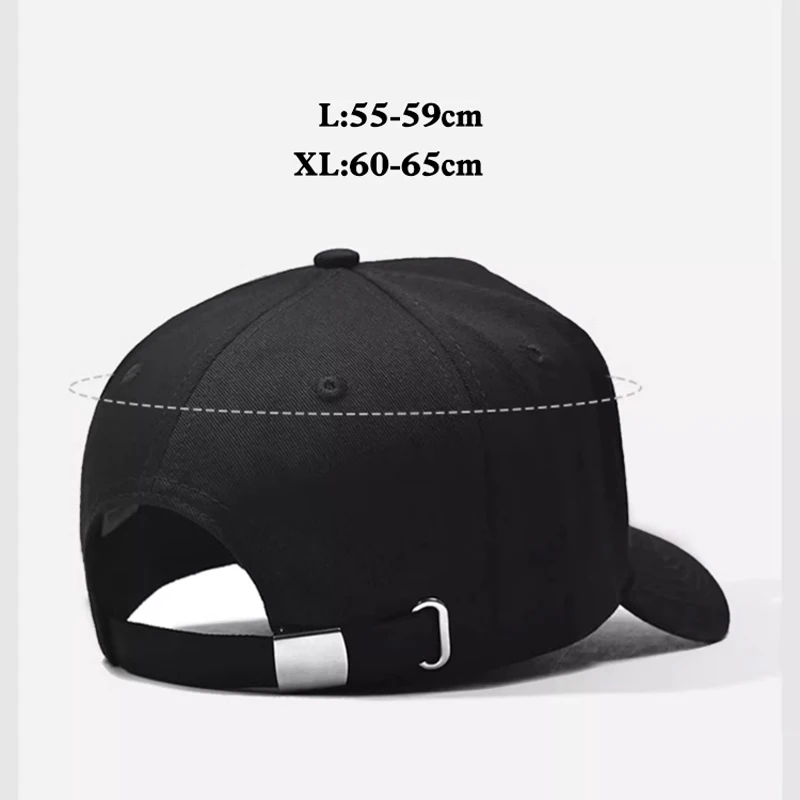 High top American sports baseball cap for both men and women, with a large head circumference and a wide brim, hard top duckbill 5