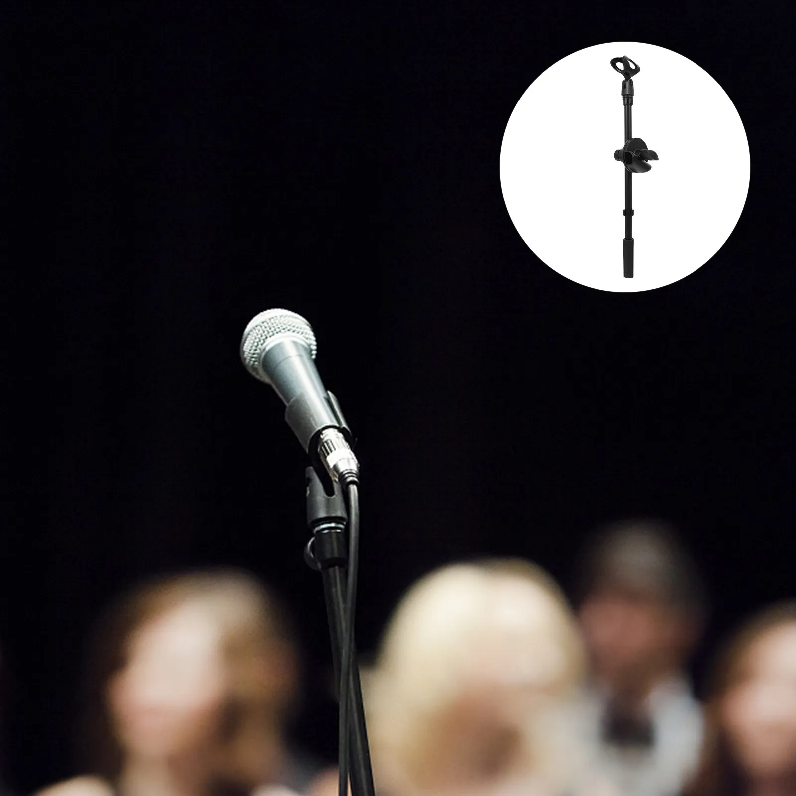 1세트 헤비 듀티 금속 마이크 붐 암(데스크 클램프 포함, 높이 조절 가능, 접이식 디자인, 홈 스튜디오용 범용 마이크 암)