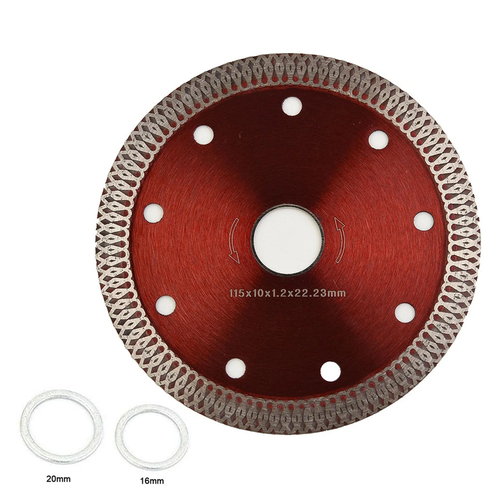 1Pcs 4&4.5&5 Inch Porcelain Tile Ceramic Diamond Cutting Blade Disc Ultra-Thin Diamond Ceramic Oscillating Tool Cutting Tools