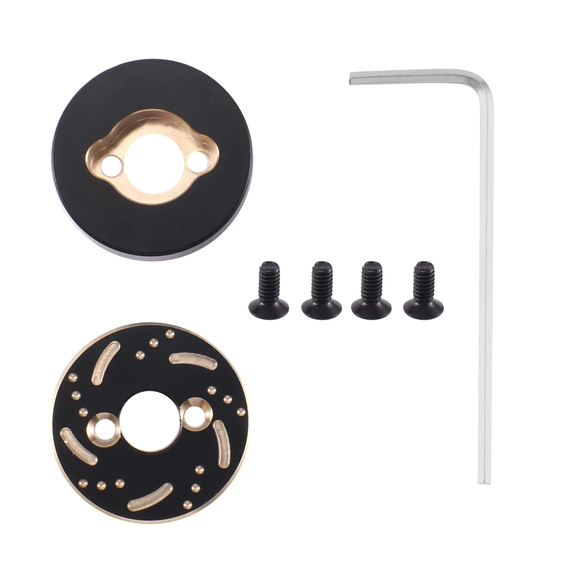 Contrappeso Dell'Asse Posteriore 2Pcs Br Per Traxxas Trx4M 1/18 Rc Crawler Car Upgrade Parts Accessori