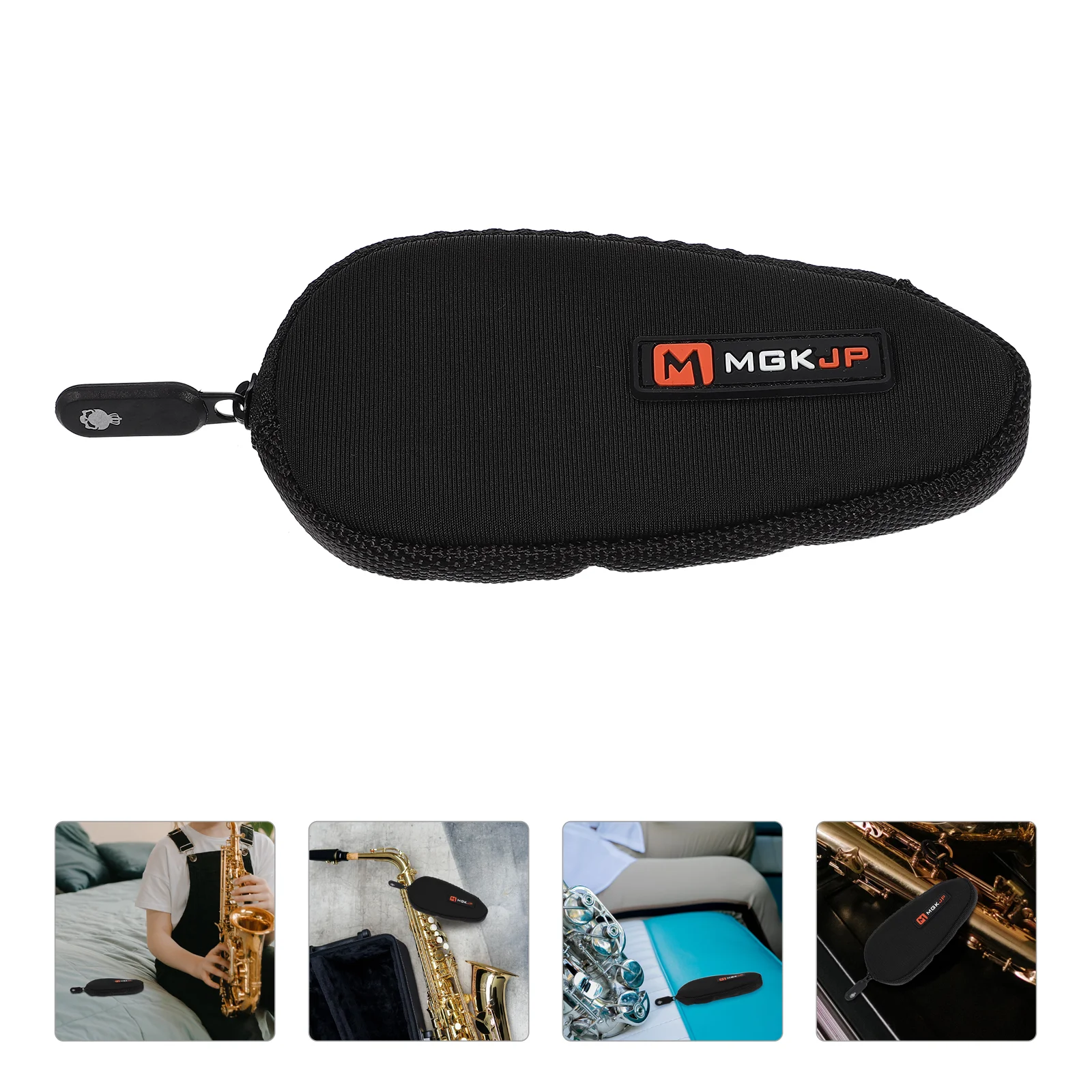 Cigarette Holder Padded Mouthpiece Bag Saxophone Trombone Case Cotton Storage Pouch