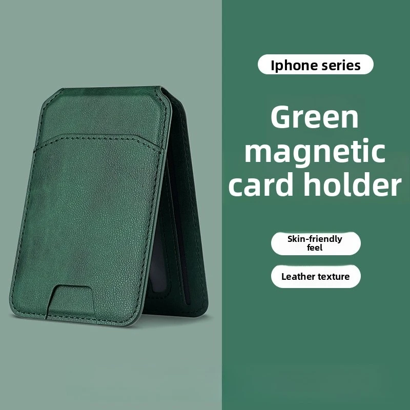 Premium Magnetic Leather Wallet Phone Case with Vertical Card Slot and Stand – Shockproof Design