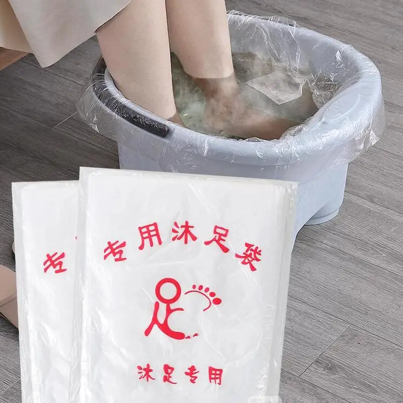 Disposable Foot Tub Liners Pedicure Bag Thickened Bucket Bath Basin