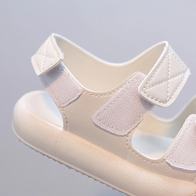 Baby shoes kids shoes children sandals kids sandals beach shoes Summer children sandals Cute pure color Baby beach shoes Beautiful yellow open toe Girls sandals Breathable barefoot boys sandal