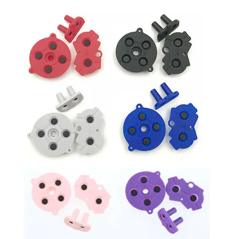 D-Pad Per Nintendo Game Boy Advance Gba Button Pulsanti In Gomma Siliconica Sostituzioni Pad Conduttivo