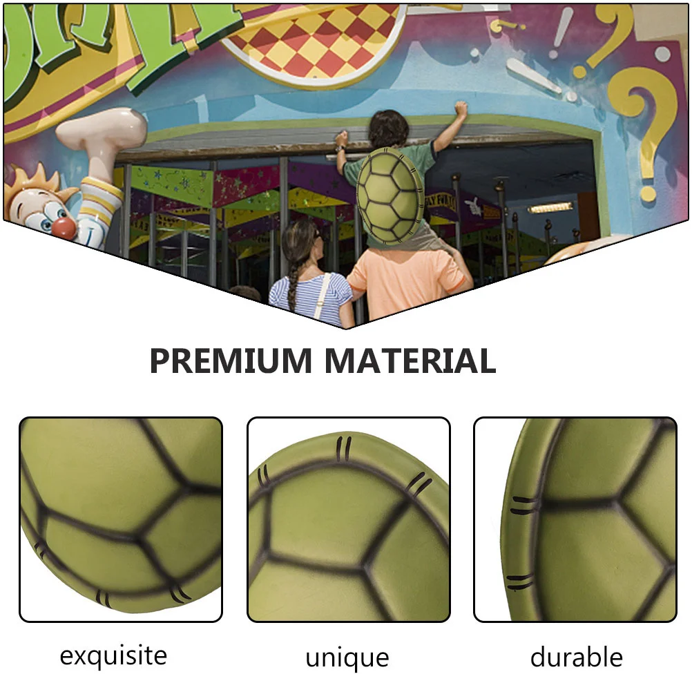 

Halloween Cosplay Costume Turtle Shell Prop EVA Turtle Shell Backpack Cosplay Costume Party Photo Prop Halloween Decoration