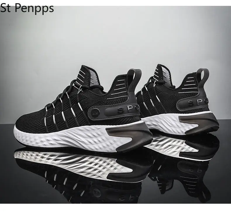 Spring Summer New Men Sneaker Srunning Shoes Casual Breathable Low Cut Mesh Sports Outdoor All-match Platform |