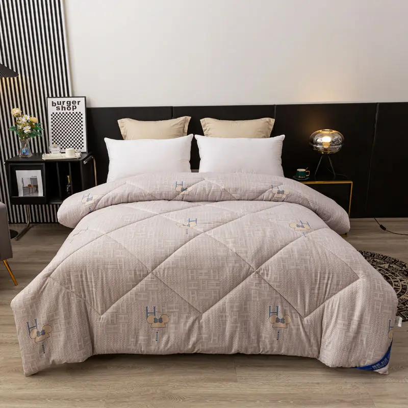 

Cotton Comforter Keep Warm The Quilt Core White Velvet Thickening Warm Winter Quilt Best Gift