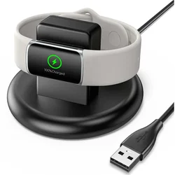 USB Magnetic Charger Dock - Fast Charging Station & Stand (Black)
