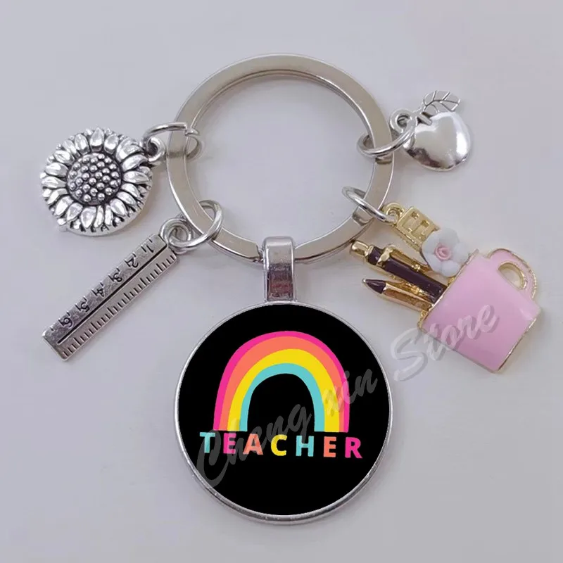 Portachiavi Personalizzato Per Insegnanti | Grazie Per Essere Un Pezzo Importante Della Mia Storia | Regalo Di Ringraziamento E Compleanno
