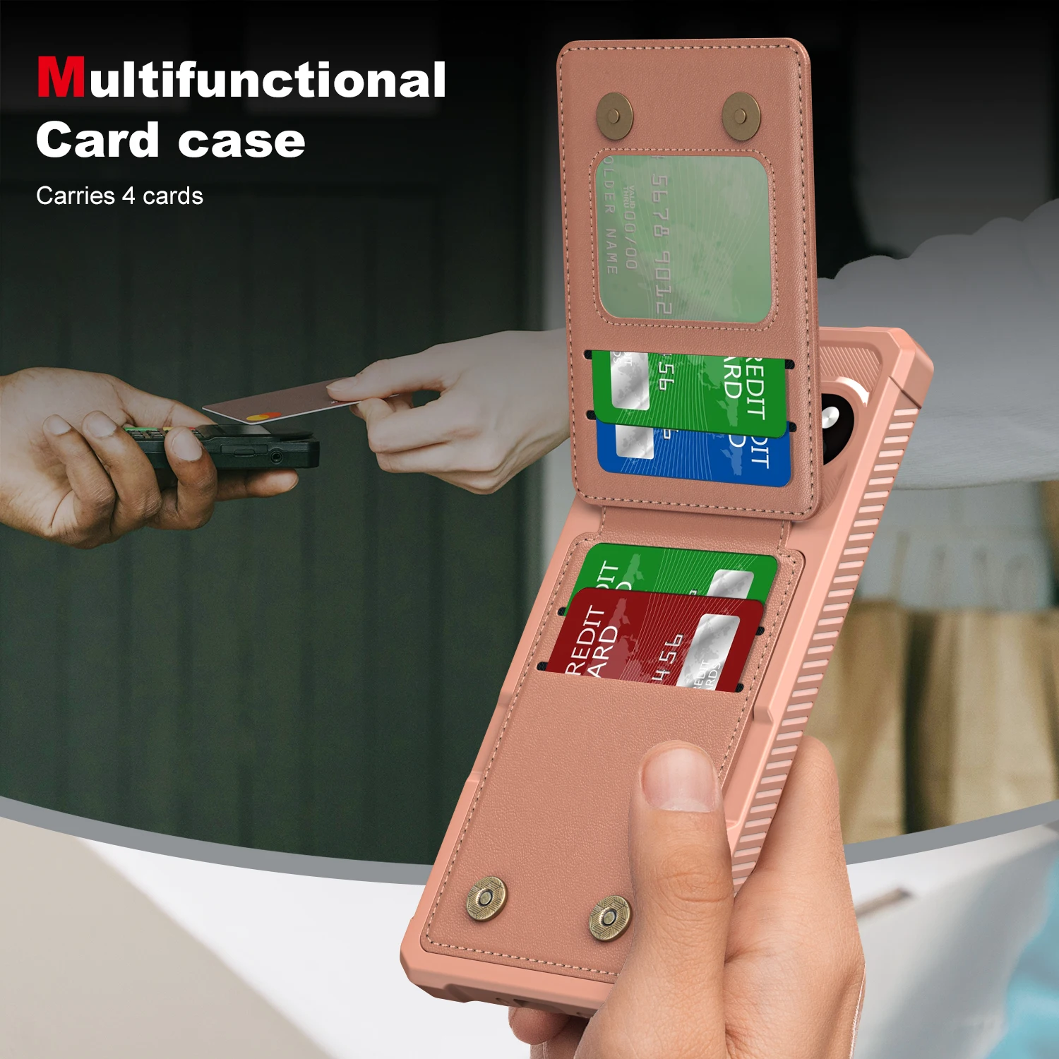 Smart Wallet Case with Card Holder Slot