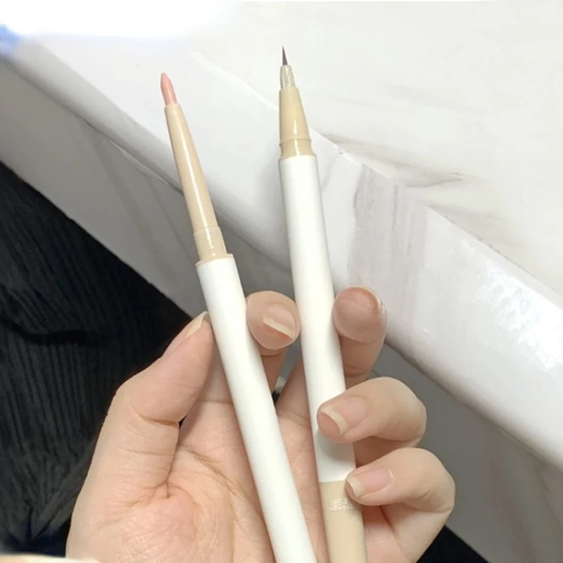

Daytime Dream Awakening Home Lying Silkworm Pen Double headed Dual purpose High gloss White Outline Pen Tear ditch concealer