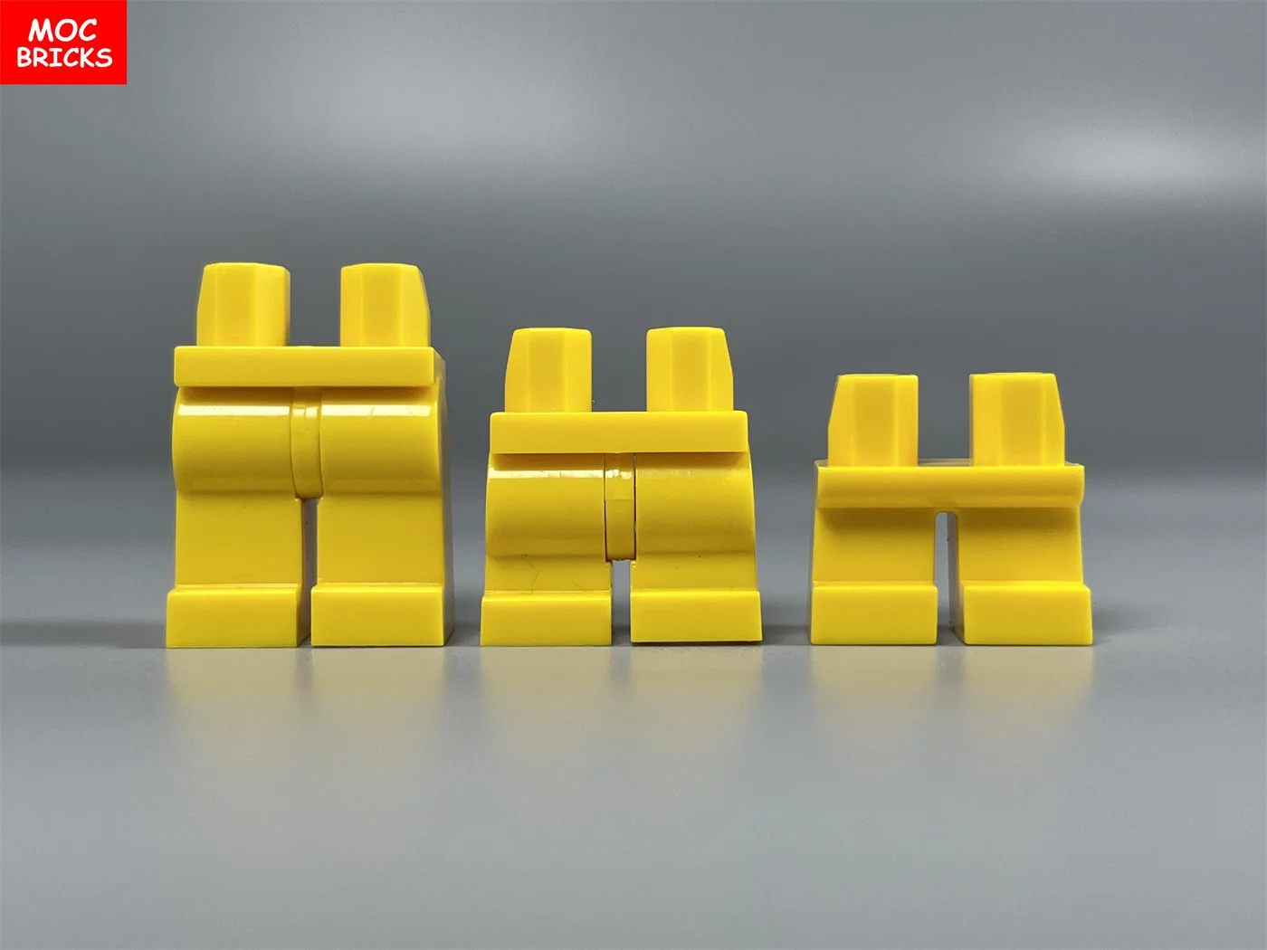12 stücke MOC Ziegel Bewegliche Kurze Beine Für 4cm Modell Action Figure Spielzeug Kinder Pädagogisches Bausteine Zusammengebautes Spielzeug kunststoff Puppe – Detail 5