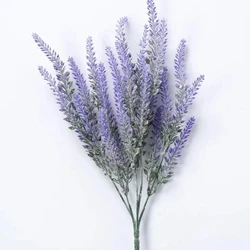 Vibrant Purple Lavender Faux Plant for Elegant Decor & Photography Props (Purple)