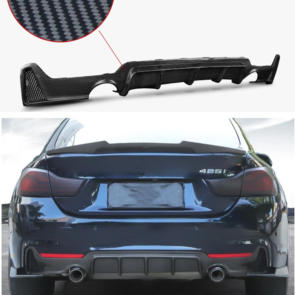 For-BMW-F32-F33-F36-4-Series-435i-M-Tech-Sport-2014-2020-Rear-Bumper ...