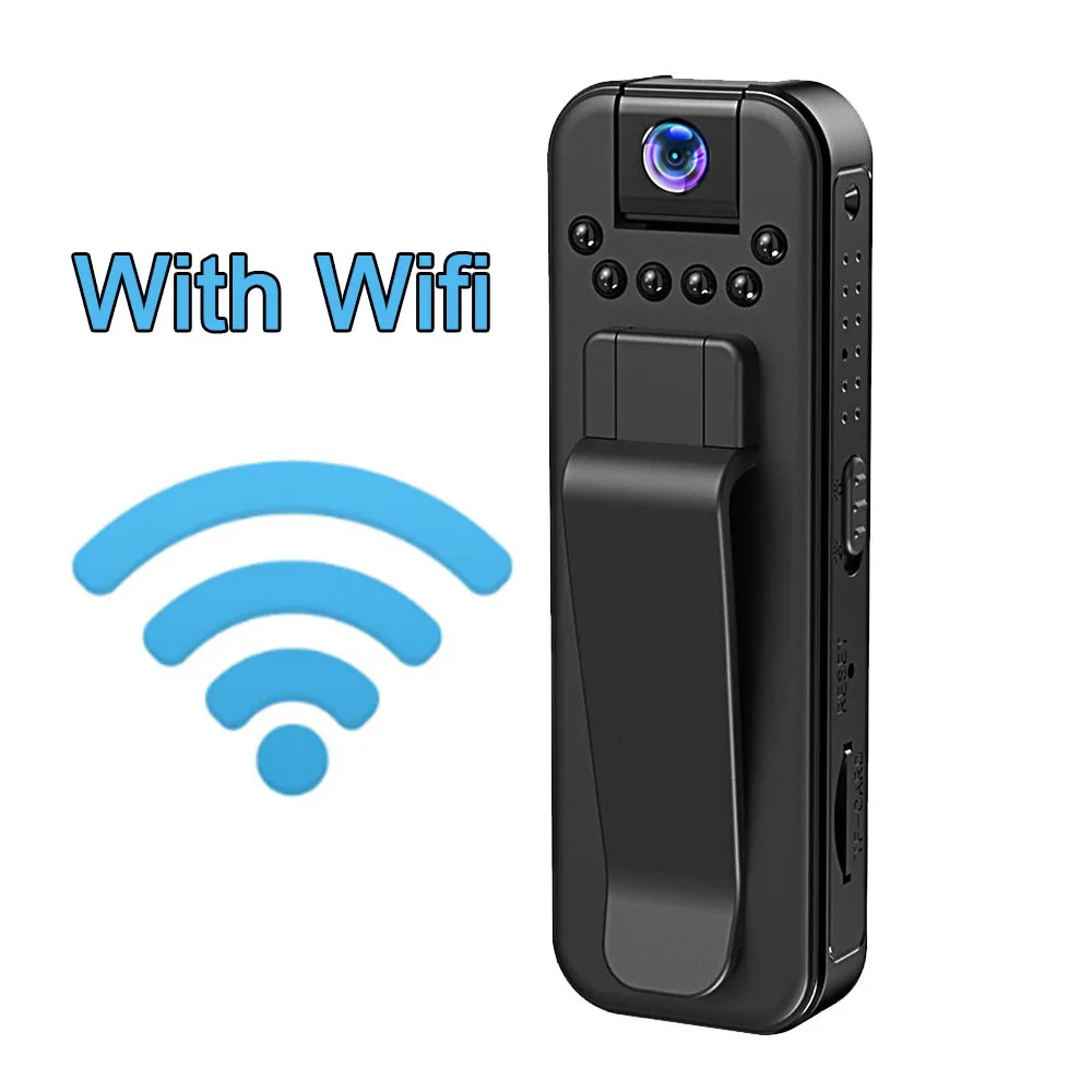 JOZUZE L7 1080P HD Mini Camera Body Worn Police Cam Small