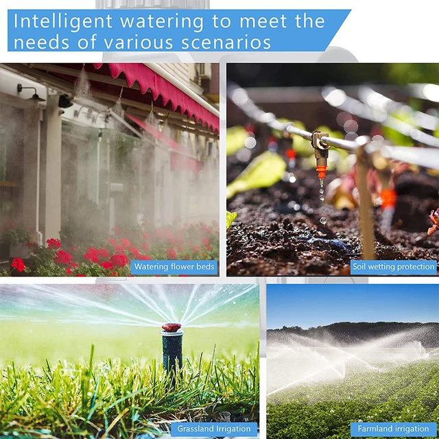 Tuya ZigBee minuterie d'arrosage sans fil intelligente système d'irrigation vanne d'arrosage de jardin tuyau Programmable robinet minuterie d'arrosage Alexa 5