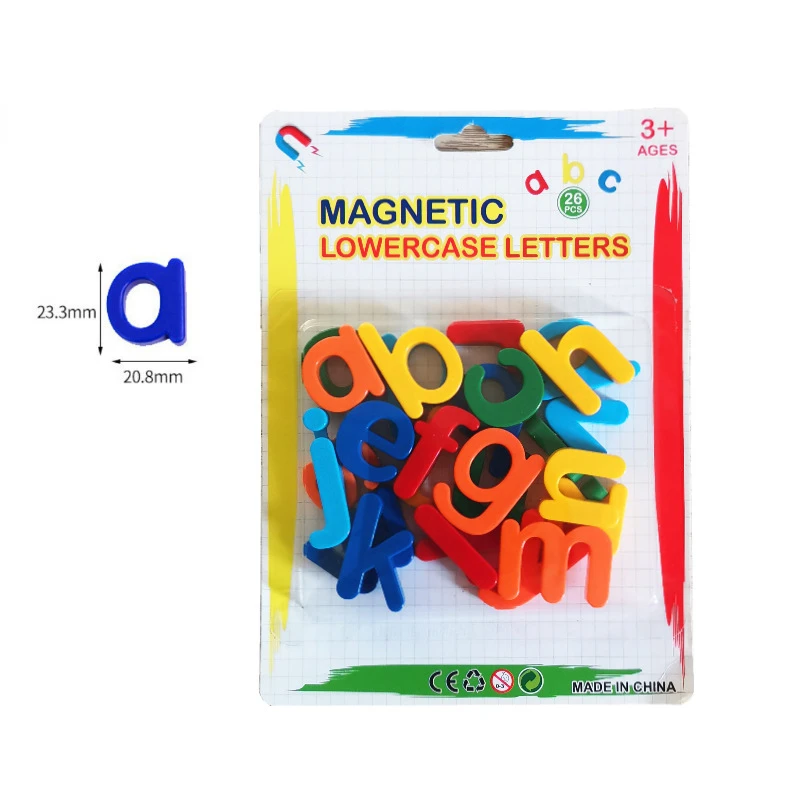 26pcs Magnetic Learning Alphabet Letters Plastic Refrigerator Stickers Toddlers Kids Learning Spelling Counting Educational Toys 6