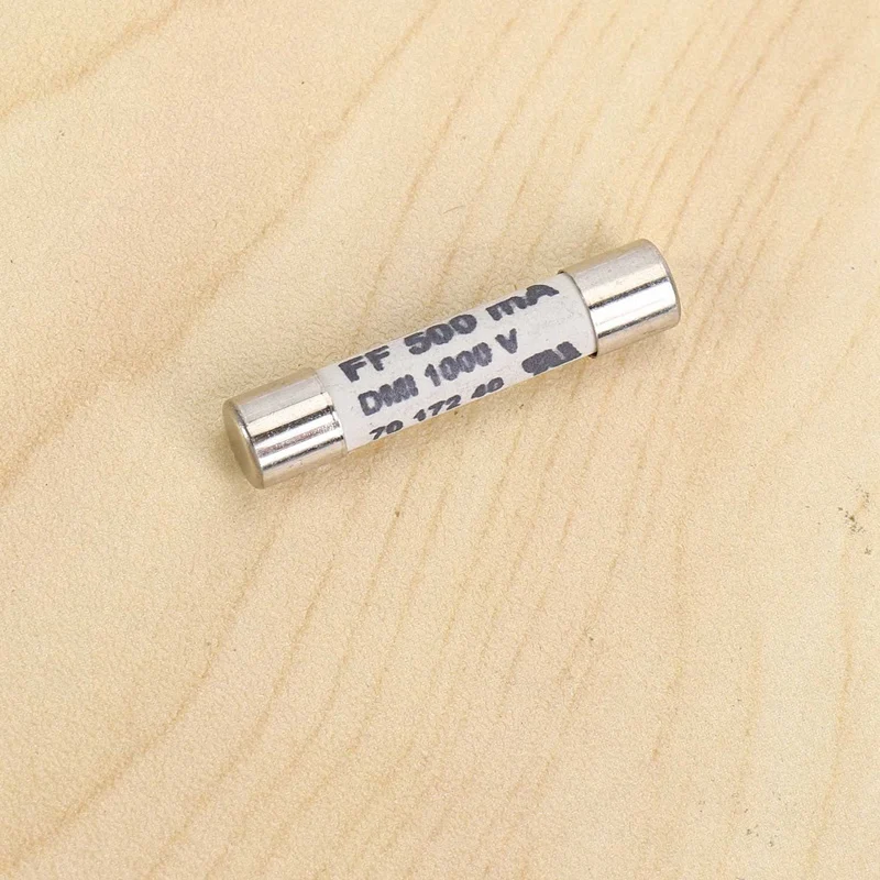 1000V 500Ma 6.3 X 32Mm White Ceramic Fuse 2X for Multimeter
