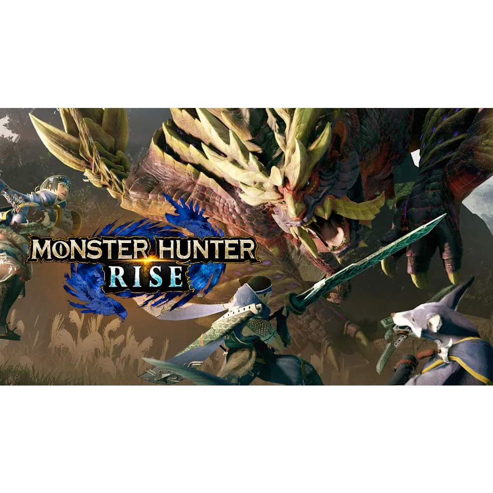 Monster Hunter Rise - Nintendo Switch Game Deals Physical Game