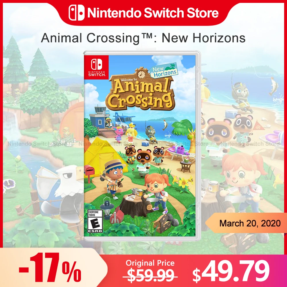 Animal Crossing New Horizons Nintendo Switch Game Deals 100% Original Physical Game Card Simulation Genere Per Switch Oled Lite