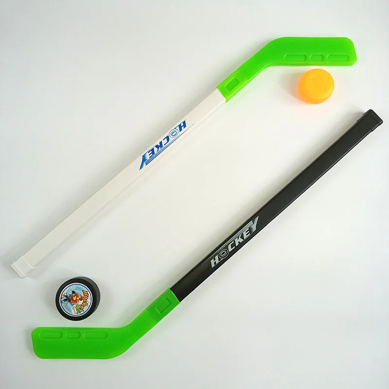 Ice Hockey Stick 4pcs/set Kids Children Winter Ice Hockey Stick Training Tools 2xSticks 2xBalls Winter Sports Toy Fits 5