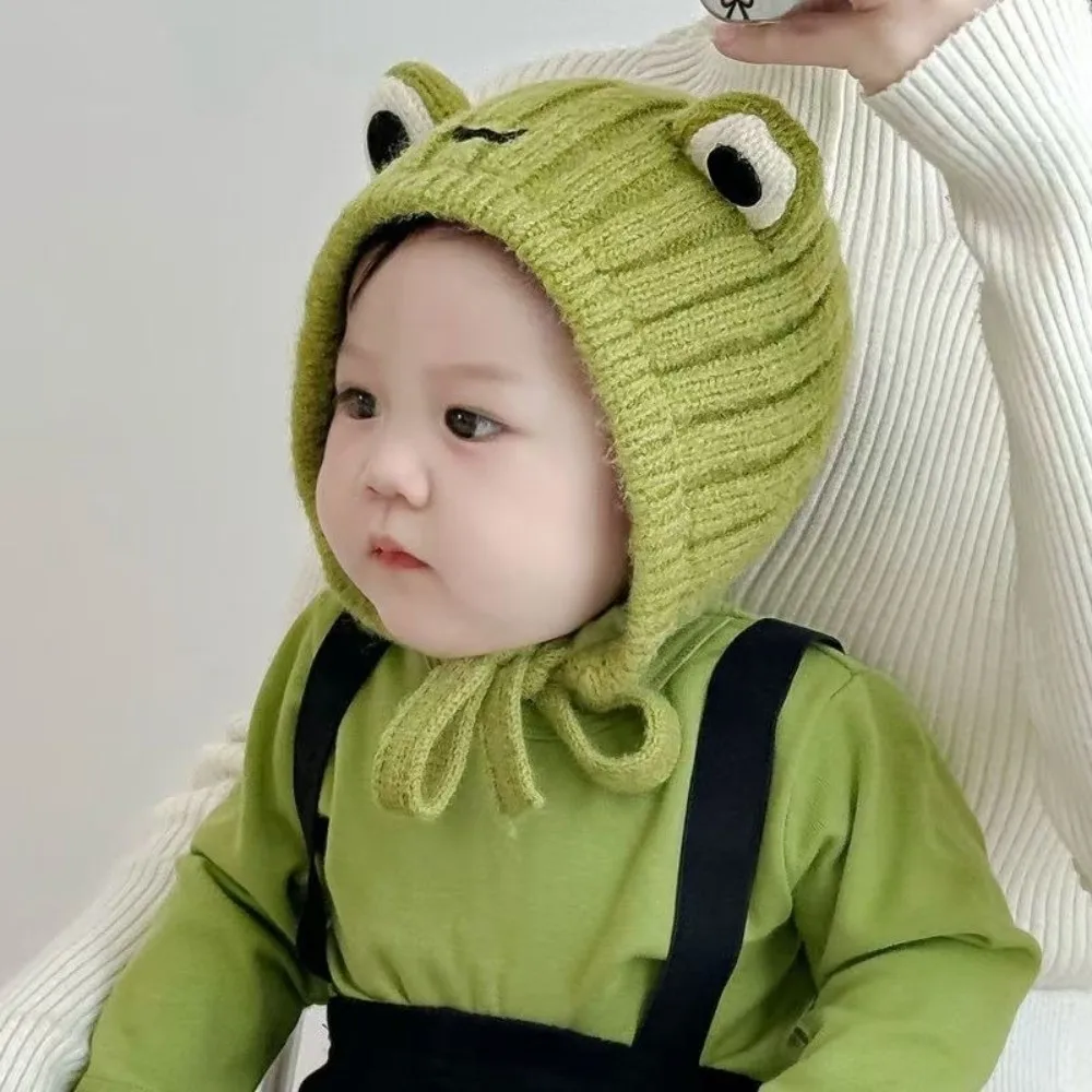 Warm Knitted Beanie Hat for Kids Autumn Winter