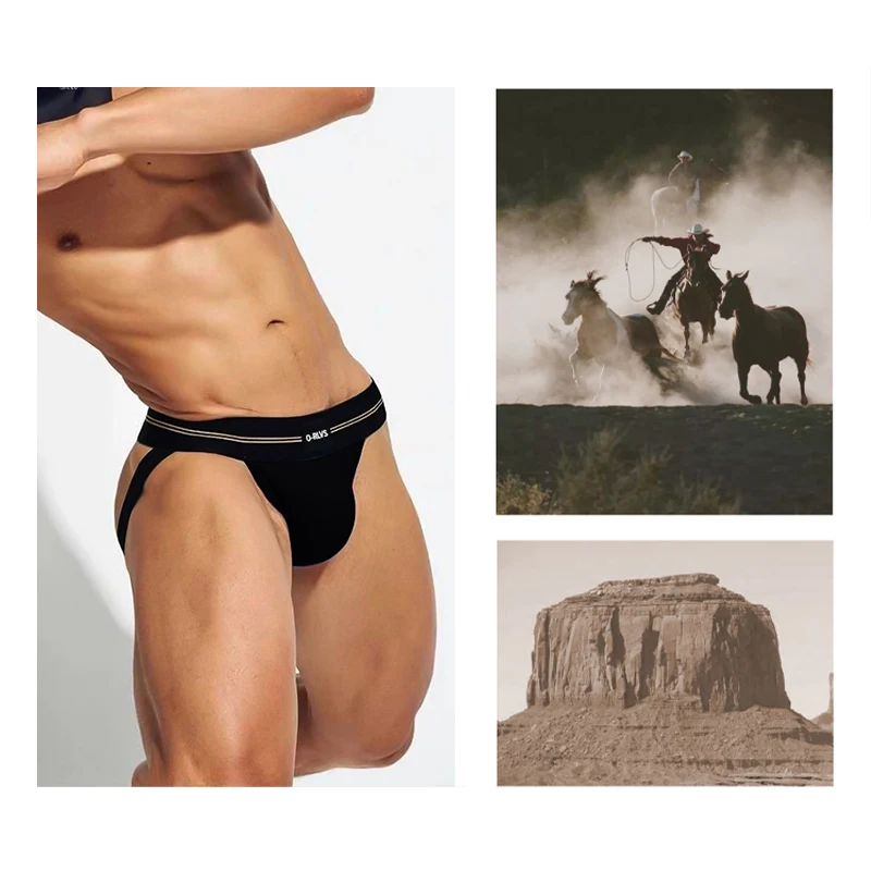 3Style Sexy Mens Perizoma Intimo Uomo Sissy Sospensorio Uomo Modale Perizoma Uomo Slip String Homme Bikini Mutandine Maschile Lingerie