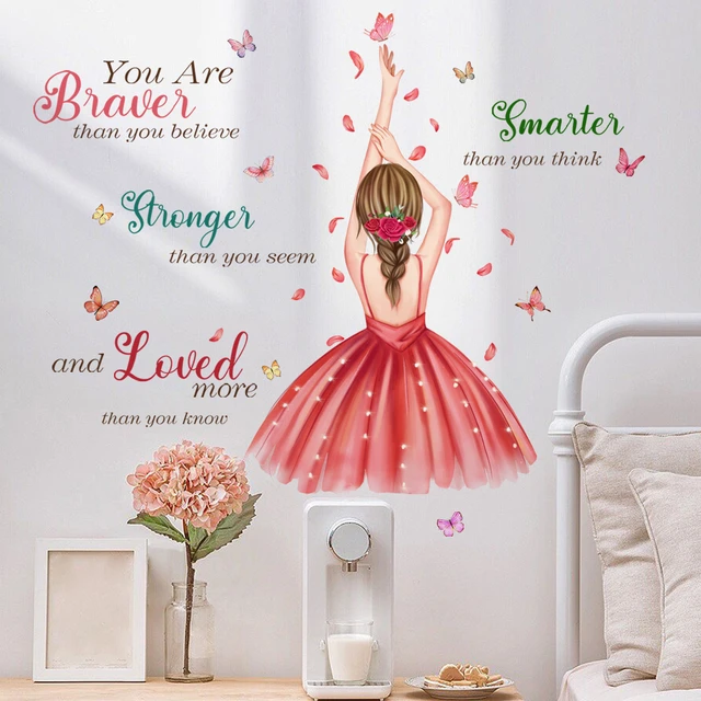 Bedroom Wall Quotes For Girls