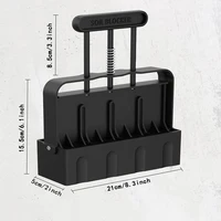 Black Gardening Manual Soil Block Maker Soil Blocker Garden Sowing Tool Suitable For Garden Soil Potted Plants Outdoor Plants 2
