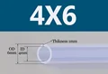 ID 4mm OD 6mm