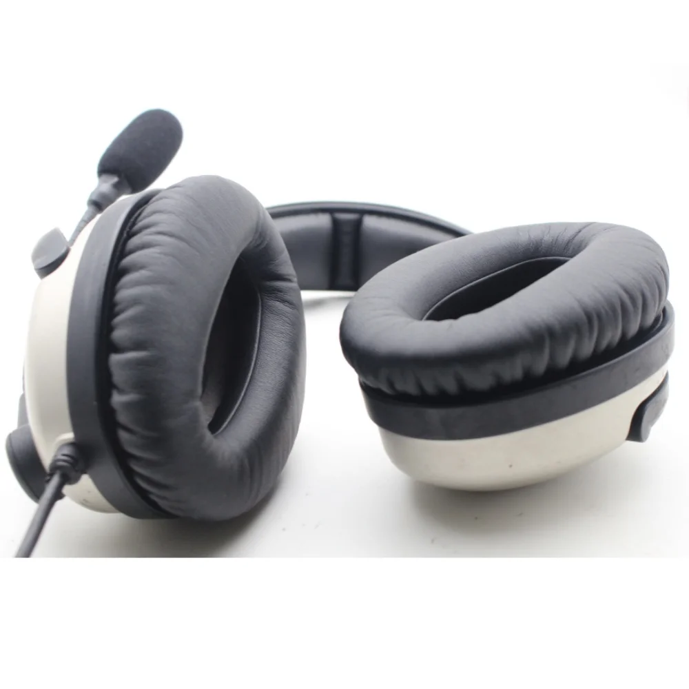 Whole Set Ear Pads Soft Ear Cushions Ear Seals for Lightspeed Zulu Aviation Headset