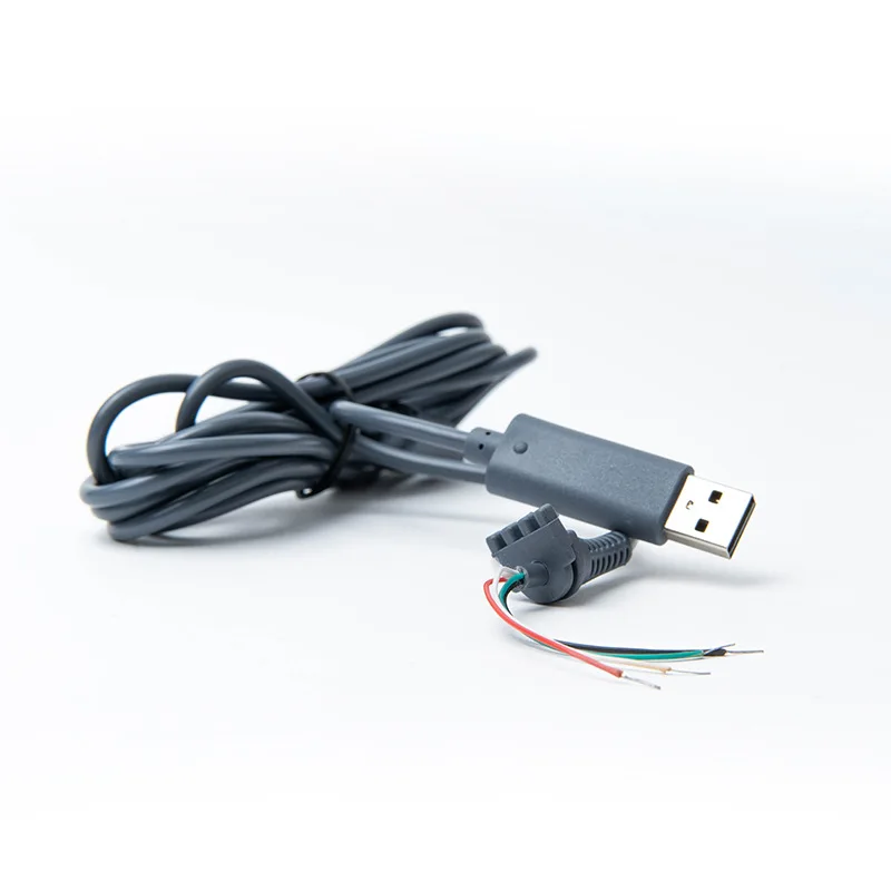 Wired Game Controller Cable with USB Charger and Power Cable for Repair and Replacement