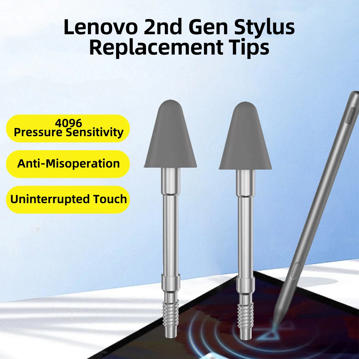Premium Stylus Replacement Pencil Nibs (1/2/4 Pack) for Lenovo Precision Pen 3