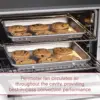 Wolf Gourmet Elite Digital Convection Toaster Oven with Temperature Probe, Stainless Steel and Red Knobs 4