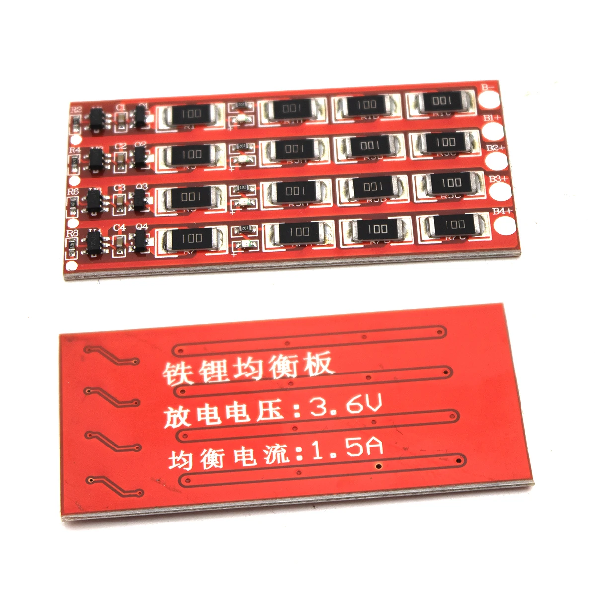 1S 2S 3S 4S LiFePo4 Li-ion Balancer Board 500mA 1A current