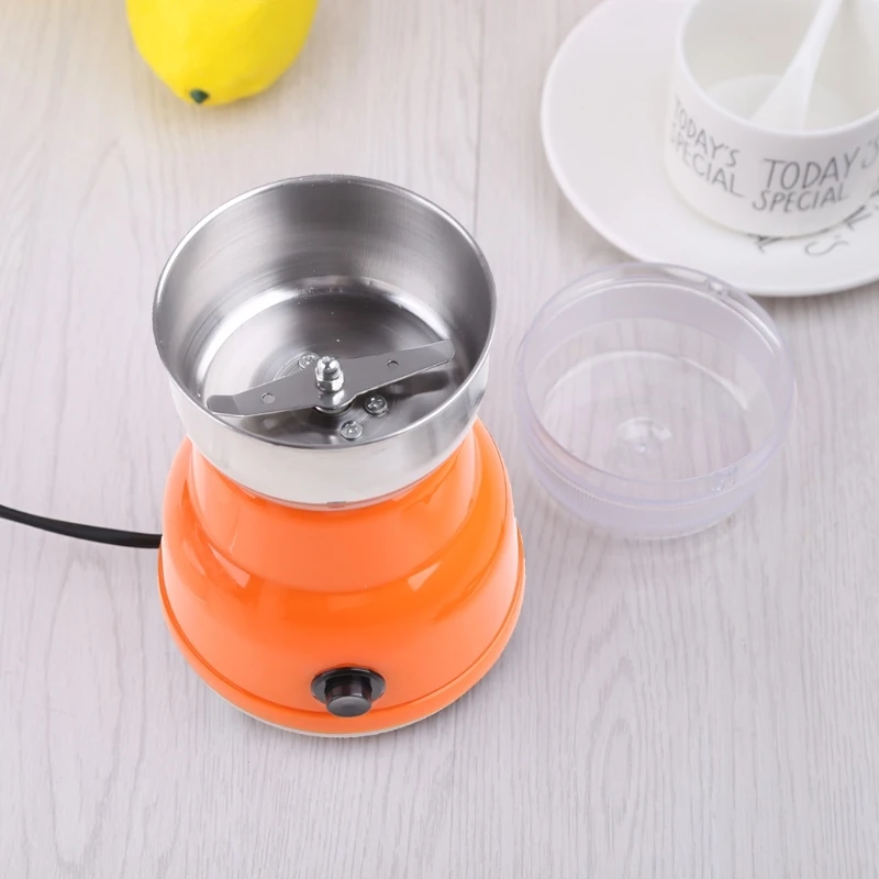 

Electric Coffee Bean Grinder Home Milling Machine Touchs Push-Button Control Drop Shipping