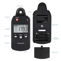 PAR Meter Illuminance Meter PPFD Quantum Sensor Full-Spectrum Record Function Indoor Outdoor Plant Light Meter 2
