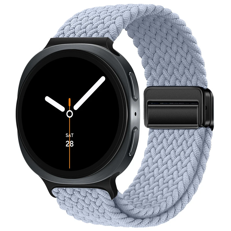 Magnetic Nylon Weave Strap Bracelet