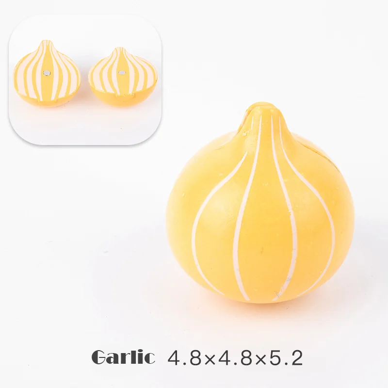 Magnetic Wooden Cutting Fruit & Vegetable Playset - Montessori Educational Toy
