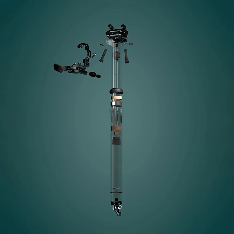 EXA Form 900i 30.9mm Dropper Post With Remote Lever And Cable Kit MTB
