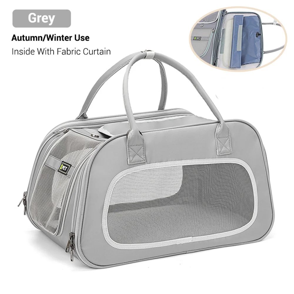 grey with curtain