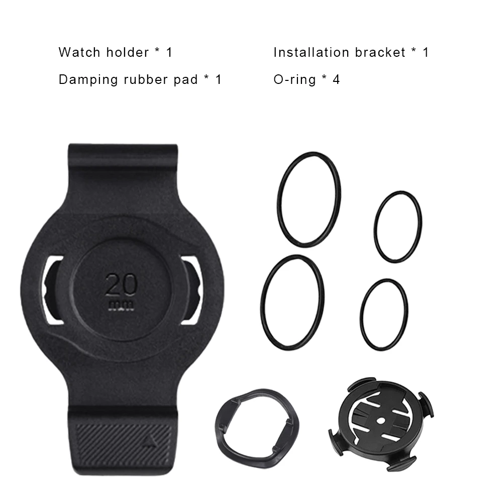 Stoppuhr-Basishalter für Garmin QuickFit Quarter Turn Bike Mount Watch Quick Release Tachohalterungen 20/22/26 mm für Garmin – Detail 9