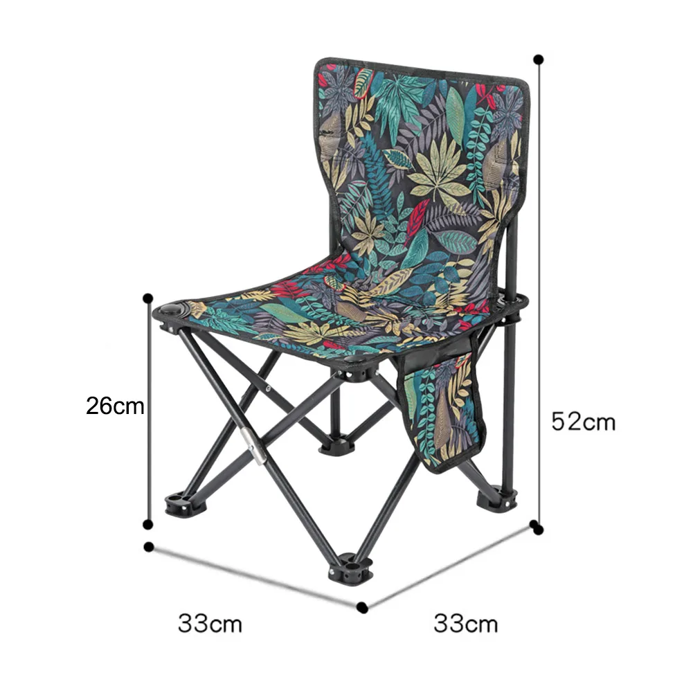 Silla de Camping ligera, silla extraíble antideslizante, silla plegable  turística, sillas de playa portátiles, suministros de