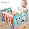 Hammering Toys Montessori 8 in 1 Fishing Games Fine Motor Skill Toddler Activities Baby Early Learning Educational Toy 1