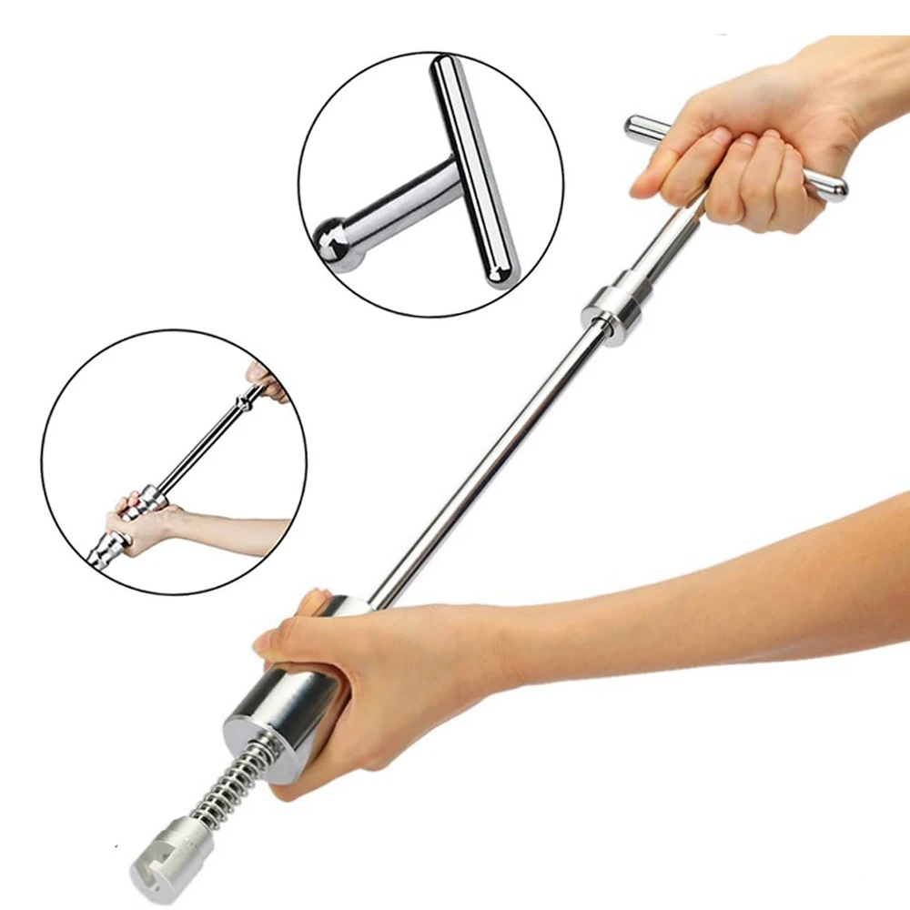 범용 자동차 덴트 페인트리스 풀러, 금속 T 덴트 풀러 수리 도구, 자동 수리 시트 금속 키트, 슬라이드 해머, 리버스 해머 접착제