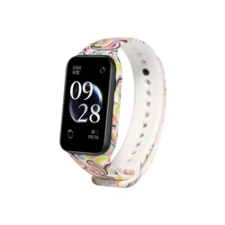 Silicone Replacement Wristband for Smartwatches - Strap Bracelet Accessory (K)
